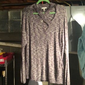 Sweater with Cross Front